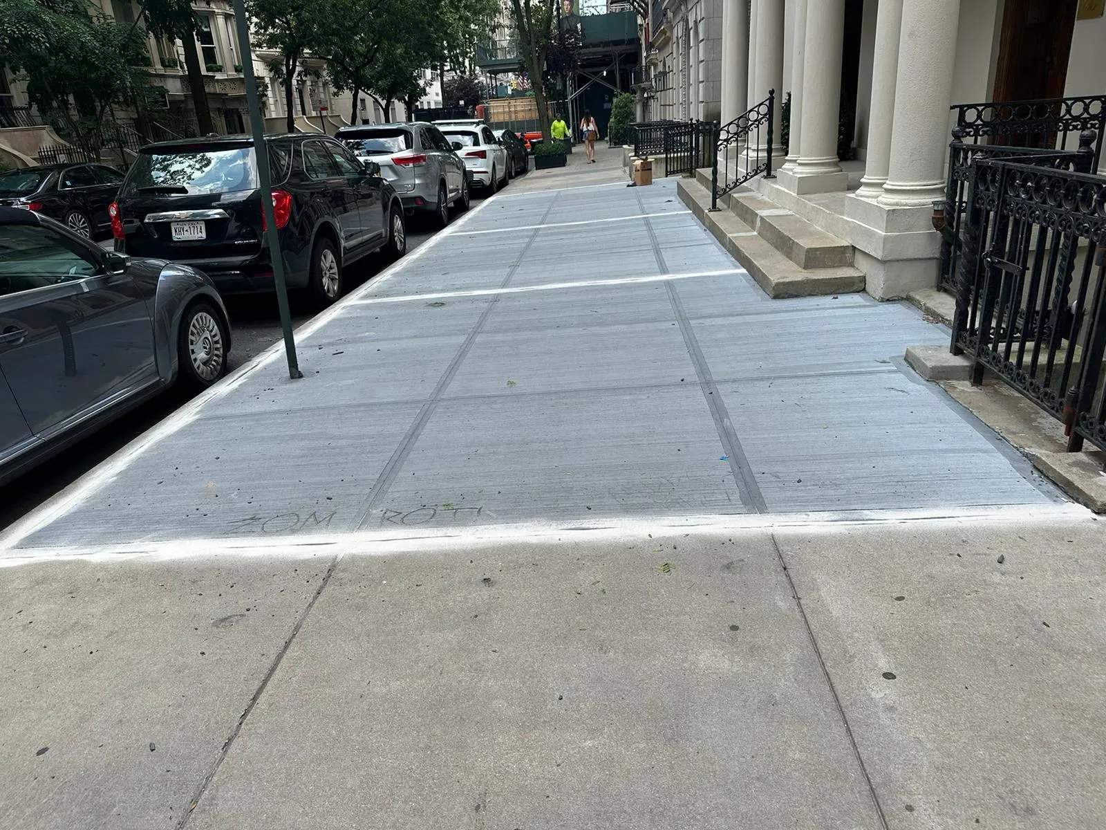 Repaired Sidewalk in Bronx
