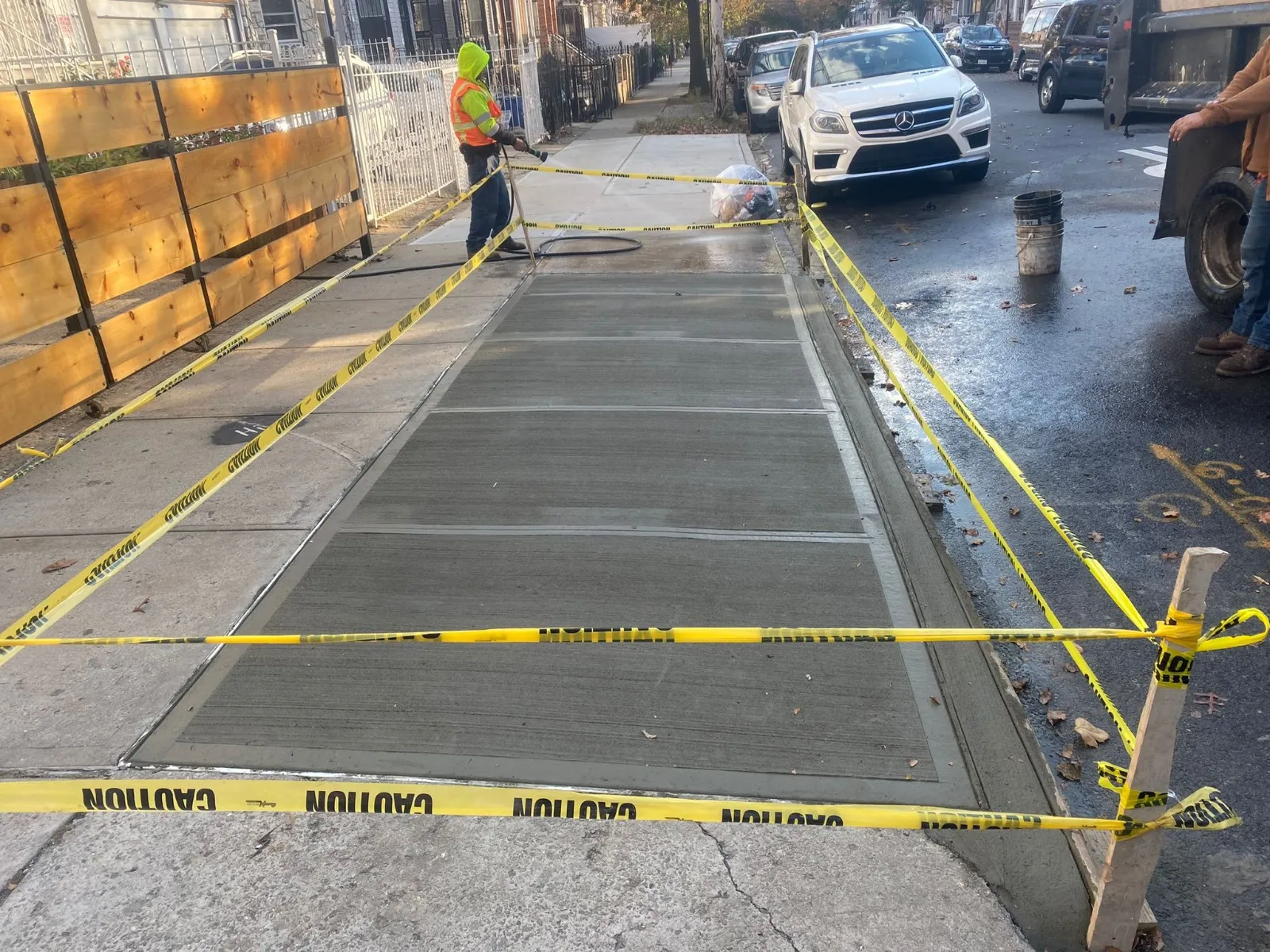 Repaired Sidewalk in Bronx